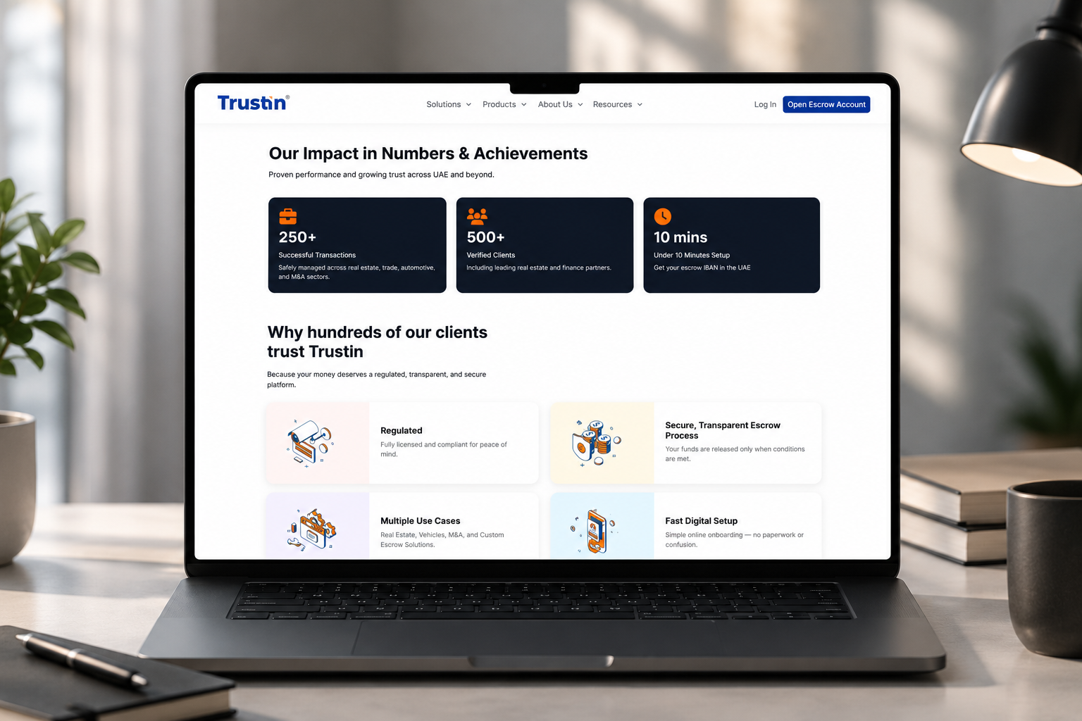 Trustin Digital Escrow case study